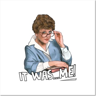 Jessica Fletcher- it was me! Posters and Art